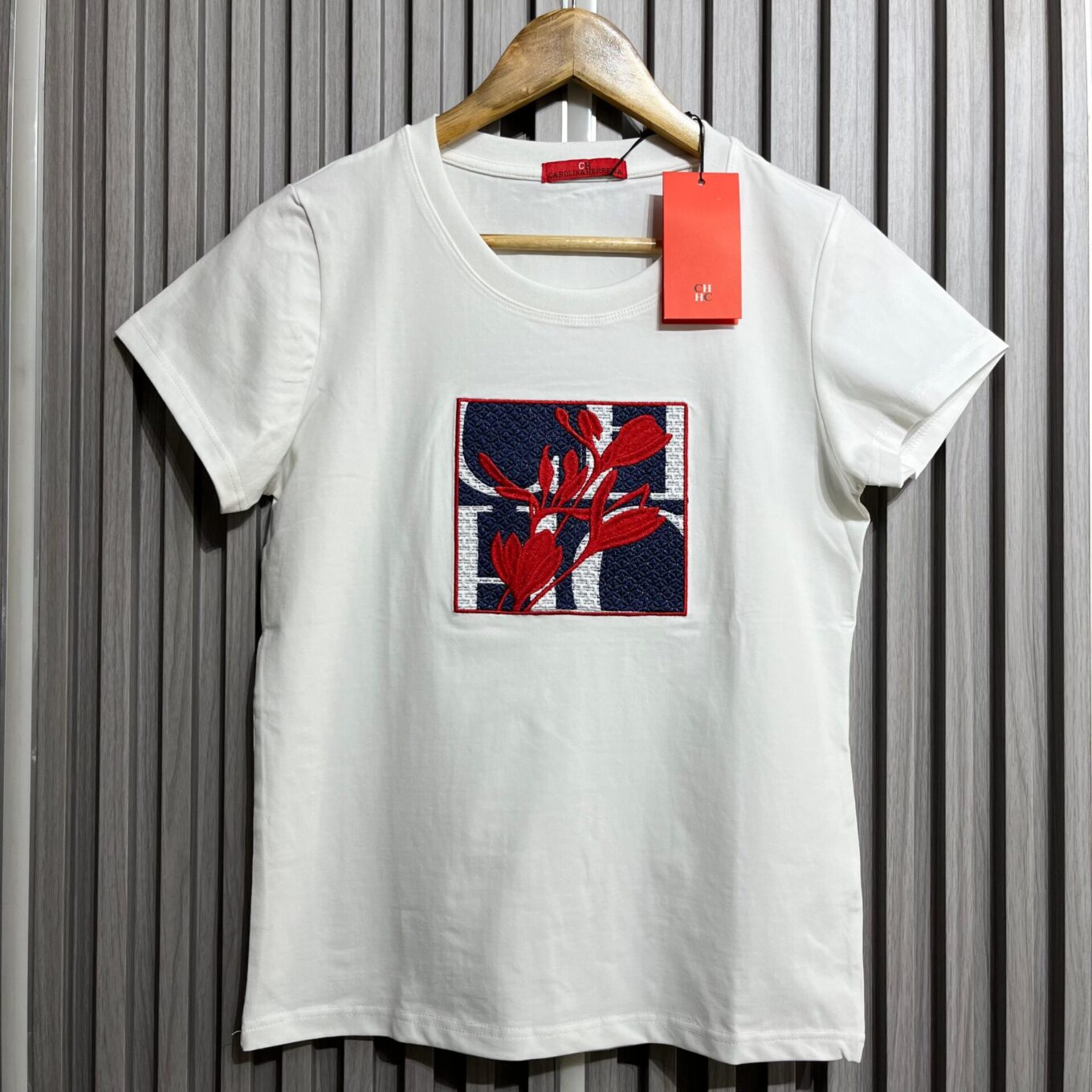 Carolina Herrera White Tshirt For Women