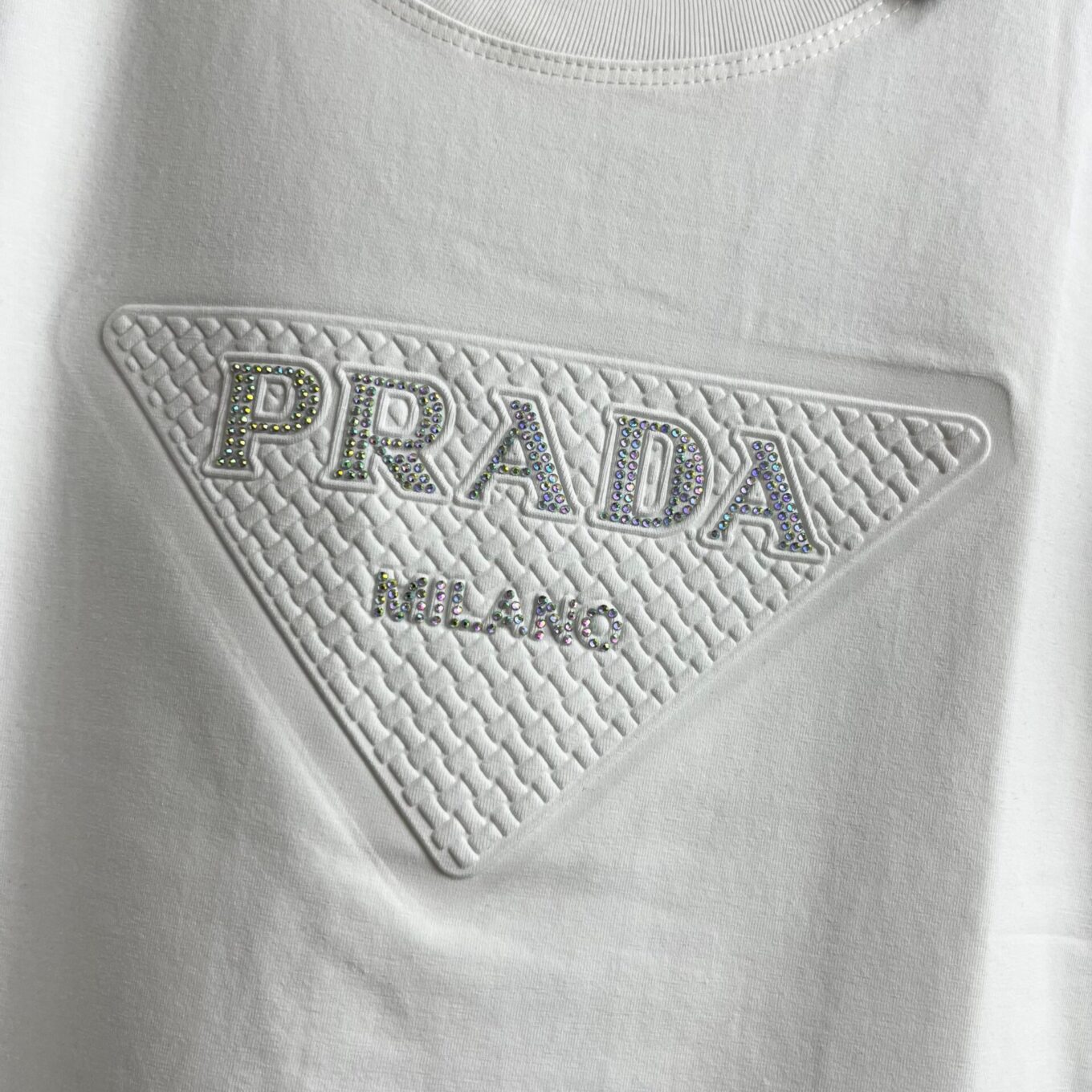 WhatsApp Image 2025-06-16 at 2.55.21 PM (1) Prada White Tshirt For Women