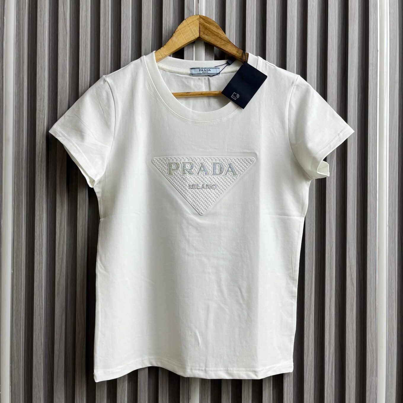 WhatsApp Image 2025-06-16 at 2.55.21 PM Prada White Tshirt For Women