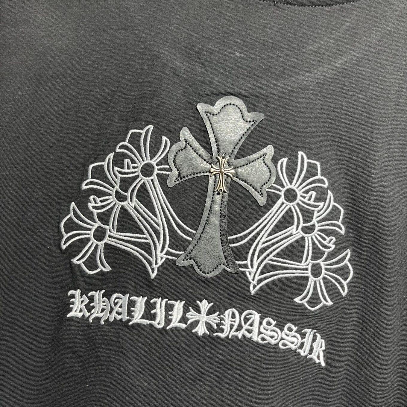 Chrome Heart Black Oversized T-shirt