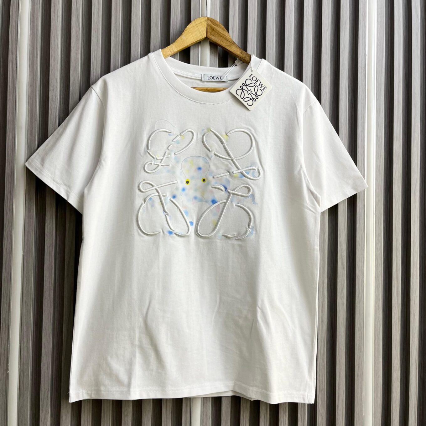 WhatsApp Image 2025-06-17 at 1.02.08 PM Loewe Octopus White Oversized T-shirt For Women