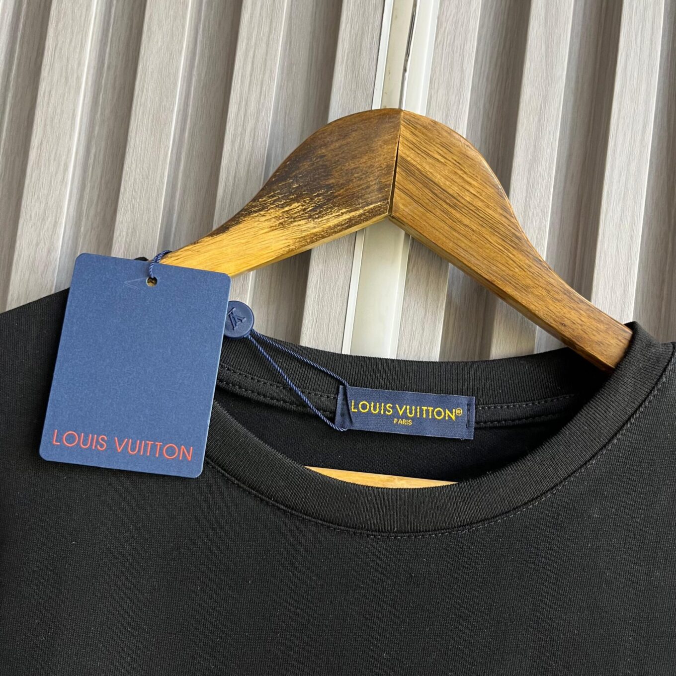 Louis Vuitton Black Printed Oversized T-shirt  For Women