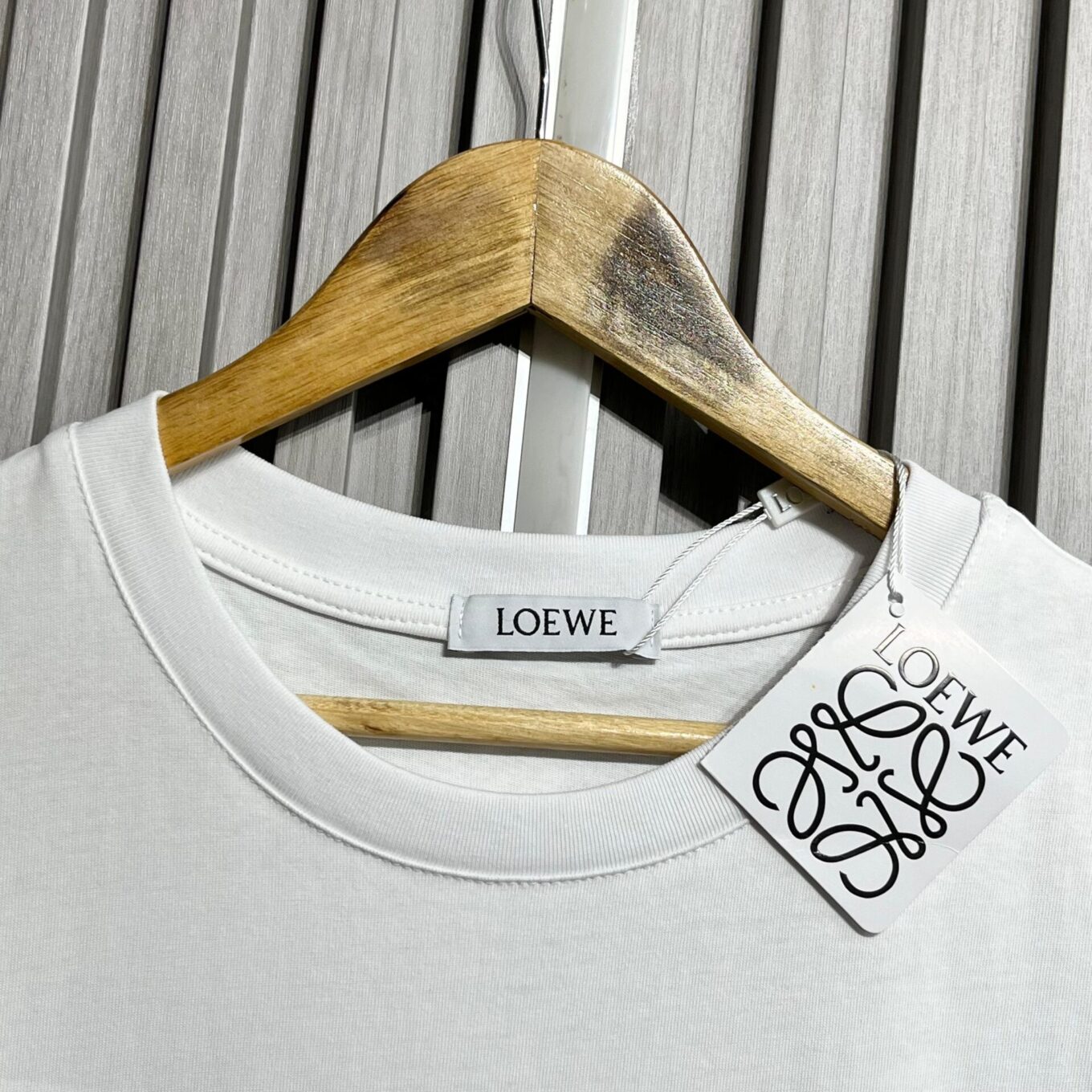 Loewe White Oversized T-shirt For Women