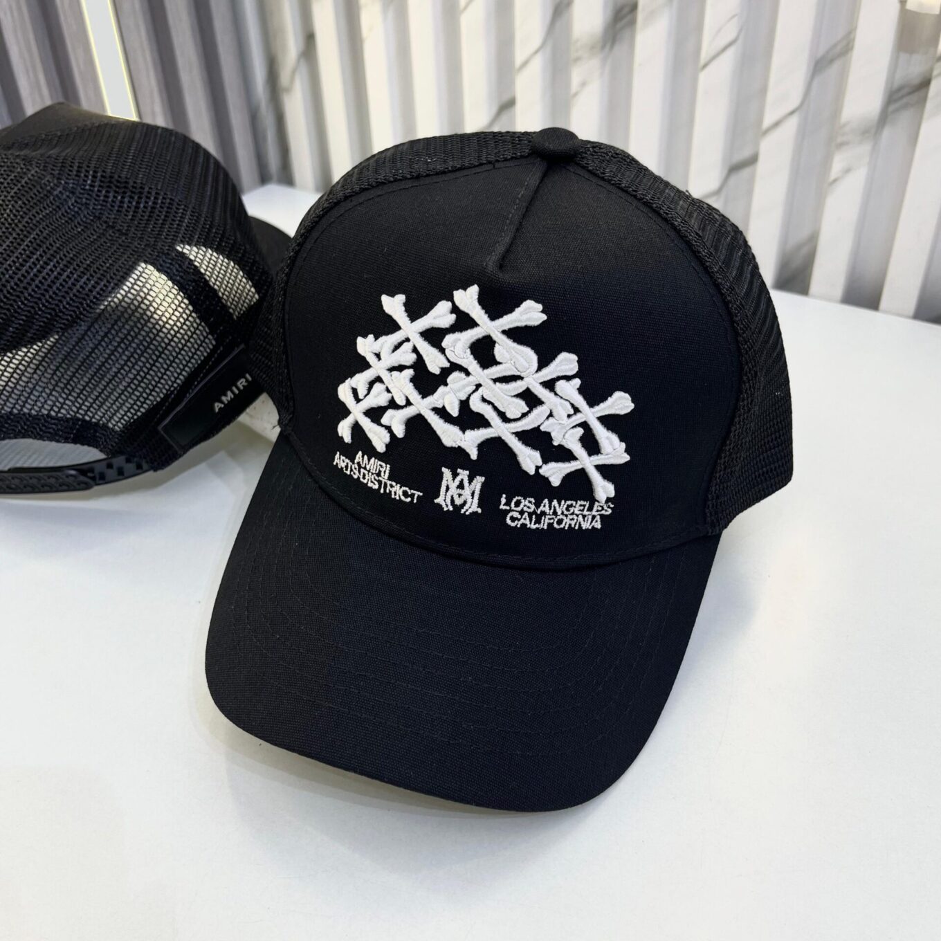 WhatsApp Image 2025-06-17 at 5.08.55 PM Amiri Black Bone Baseball Cap