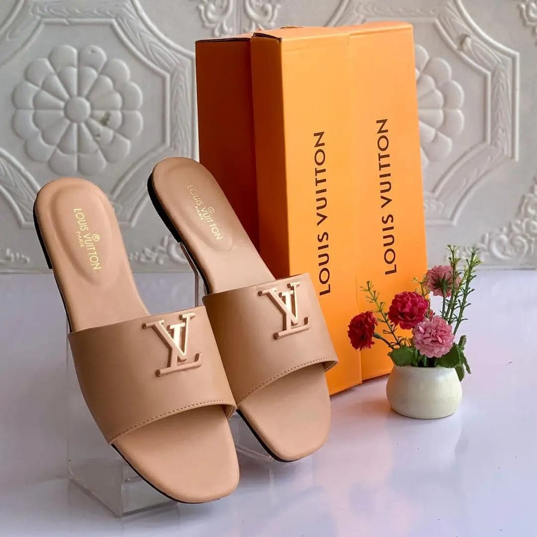 WhatsApp Image 2025-06-30 at 10.32.54 AM Louis Vuitton Beige Slip On Slide For Women