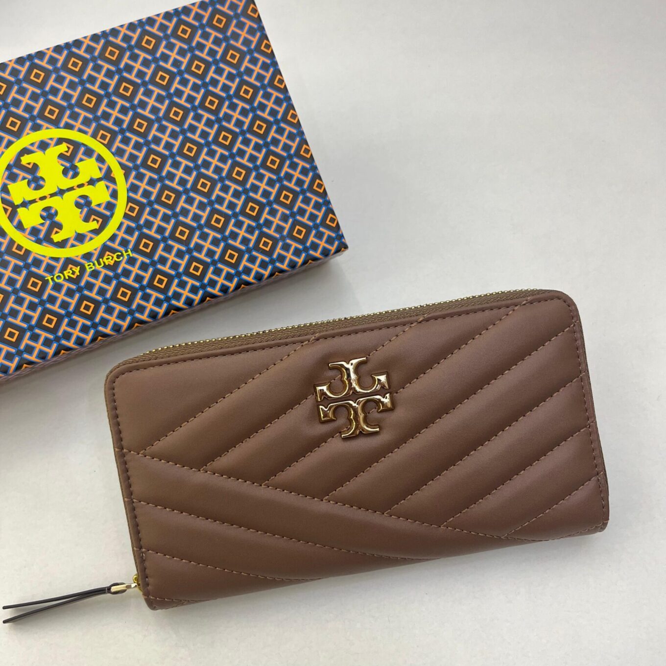 Tory Burch Miller Khaki Premium Wallet