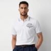 Amiri Logo White Men's Polo Tshirt
