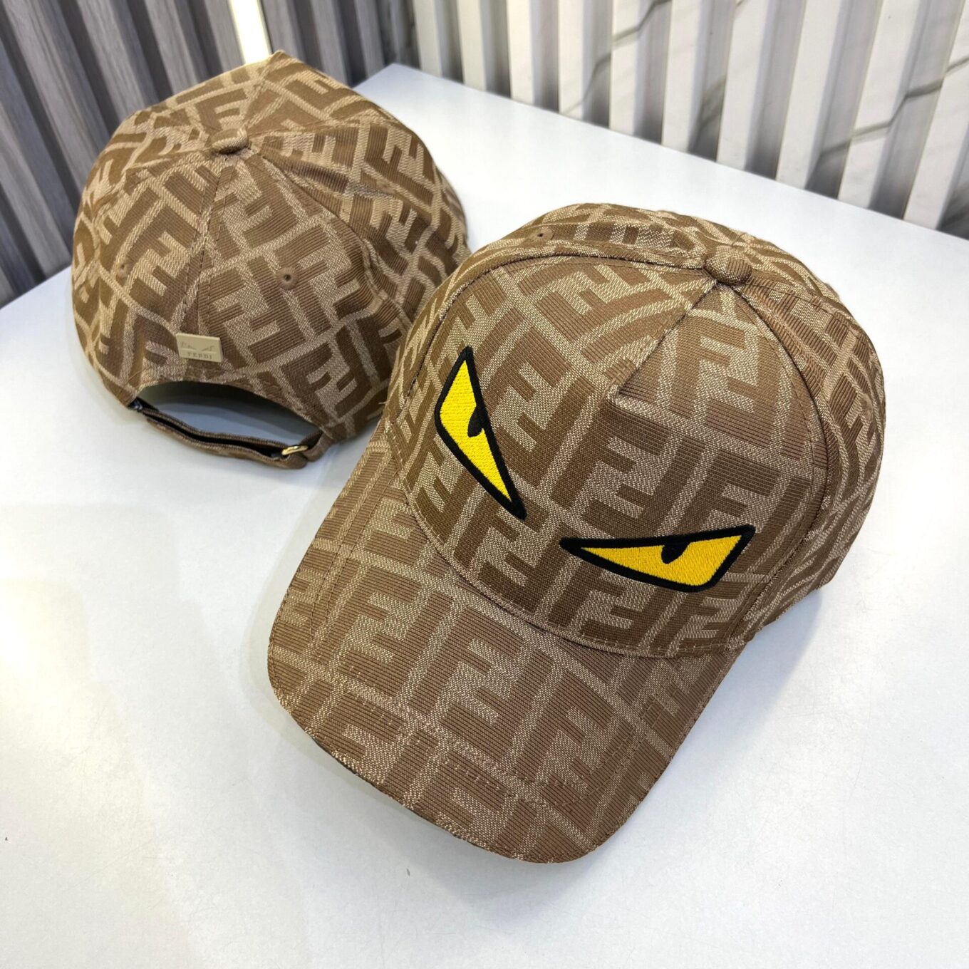 Fendi Roma Bug Eye Baseball Cap