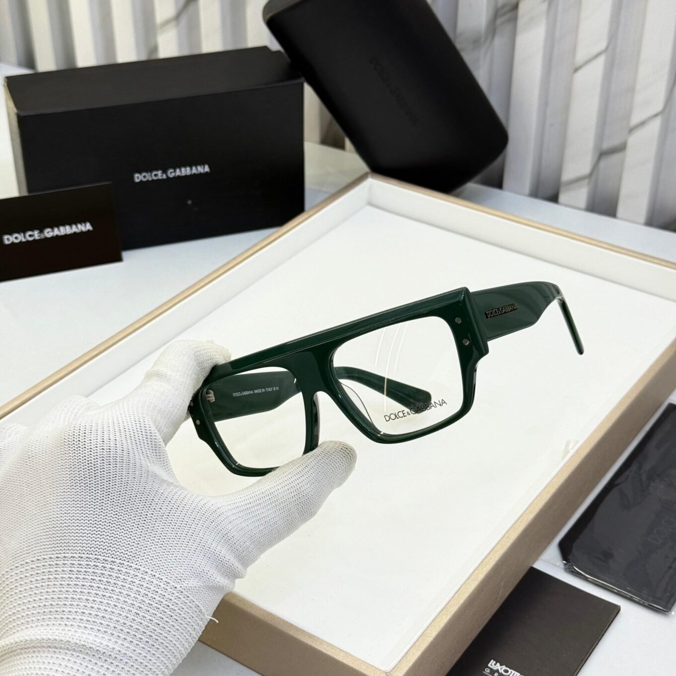 Dolce & Gabbana Square Unisex Optical Frame