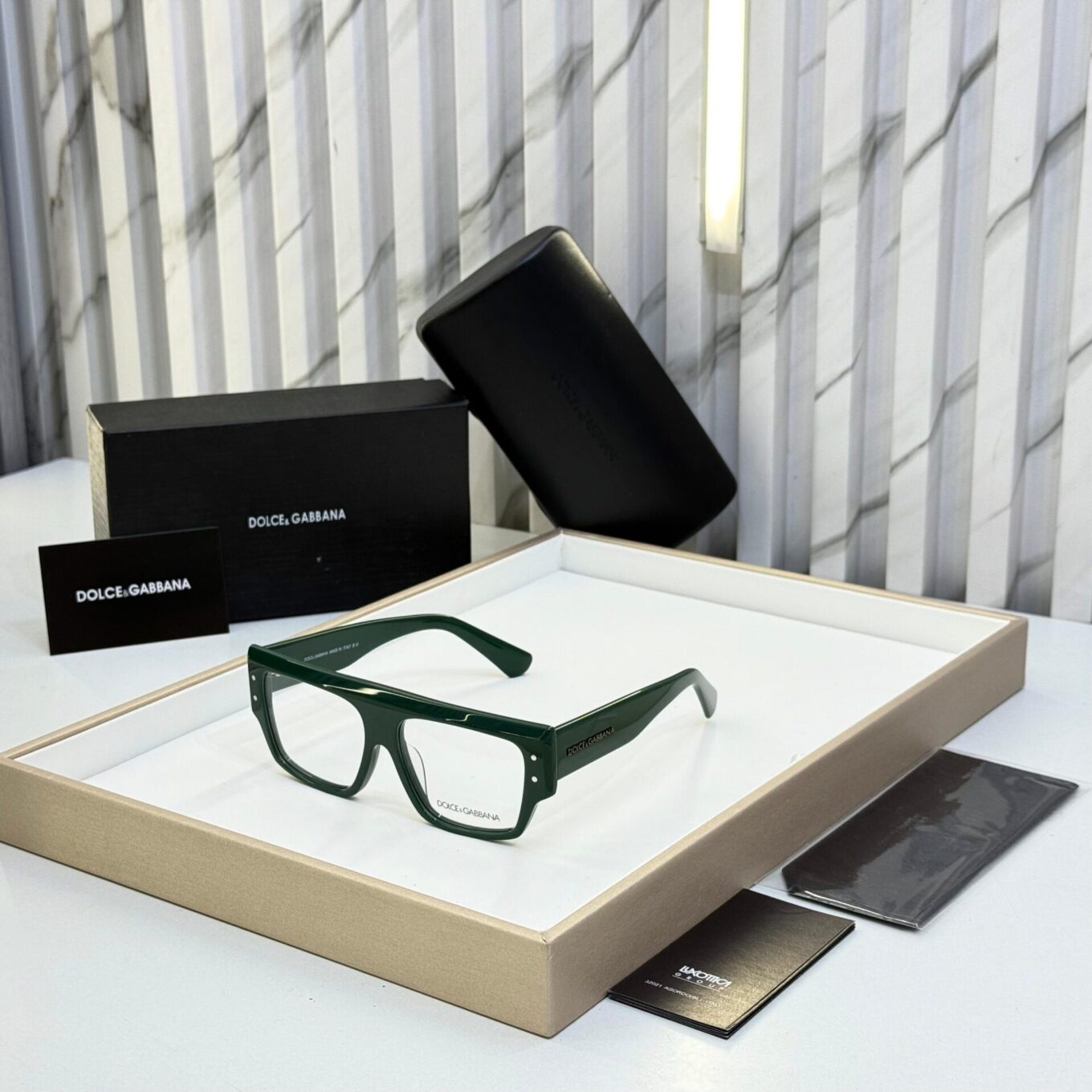 WhatsApp Image 2025-08-17 at 4.45.58 PM Dolce & Gabbana Square Unisex Optical Frame