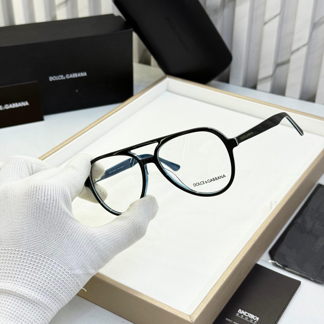 WhatsApp Image 2025-08-17 at 4.50.30 PM (1) Dolce & Gabbana Aviator Men Eyeglasses