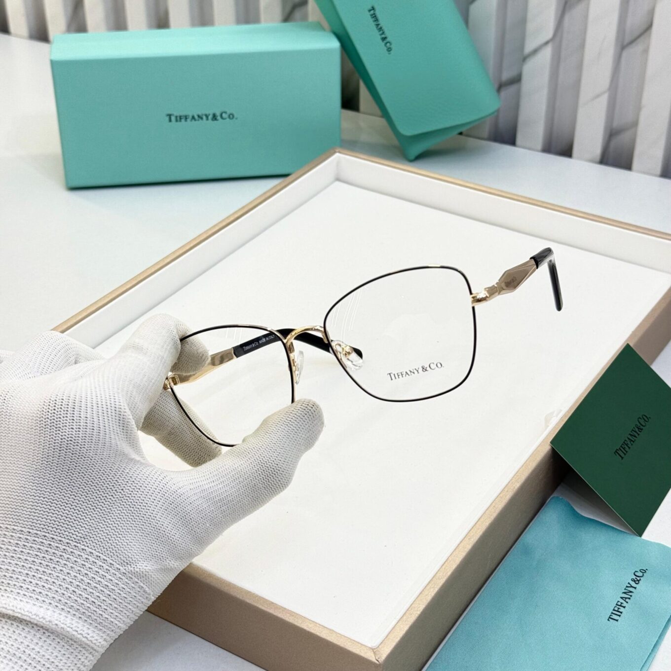 WhatsApp Image 2025-08-17 at 5.17.23 PM Tiffany & Co. Gold Black Women's Eyeglasses