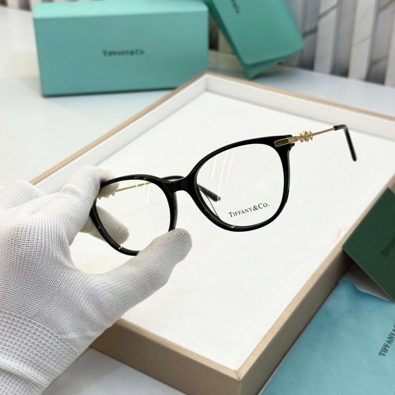 WhatsApp Image 2025-08-17 at 5.20.21 PM (1) Tiffany & Co. Round Black Women's Eyeglasses