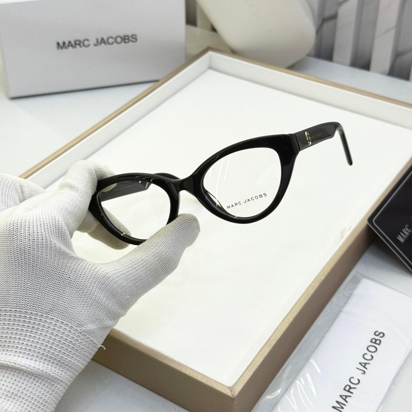 Marc Jacobs Cat Eye Black Women's Eyeglasses