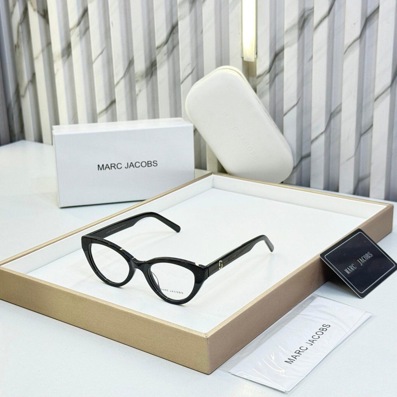 Marc Jacobs Cat Eye Black Women's Eyeglasses