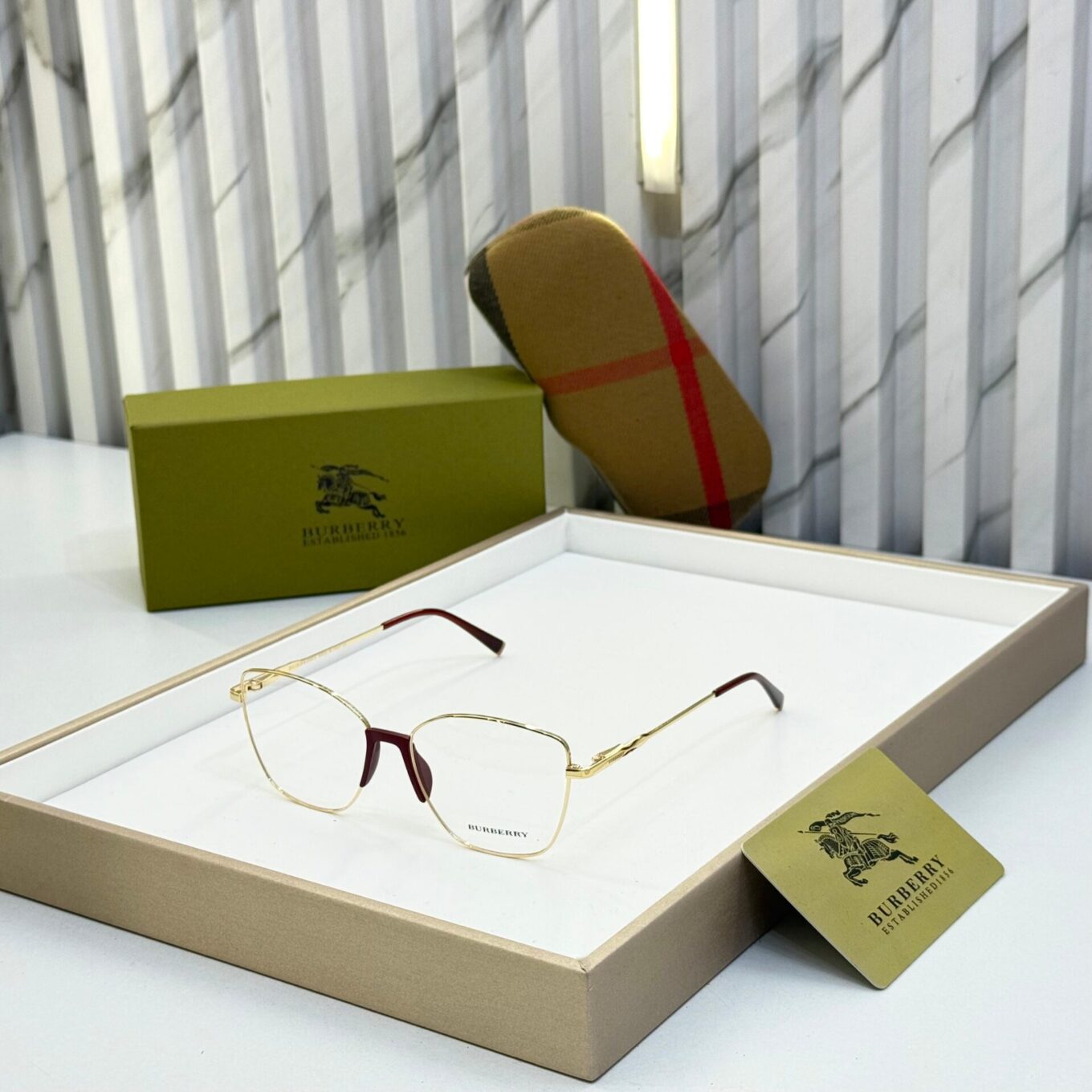 Burberry Unisex Eyeglasses