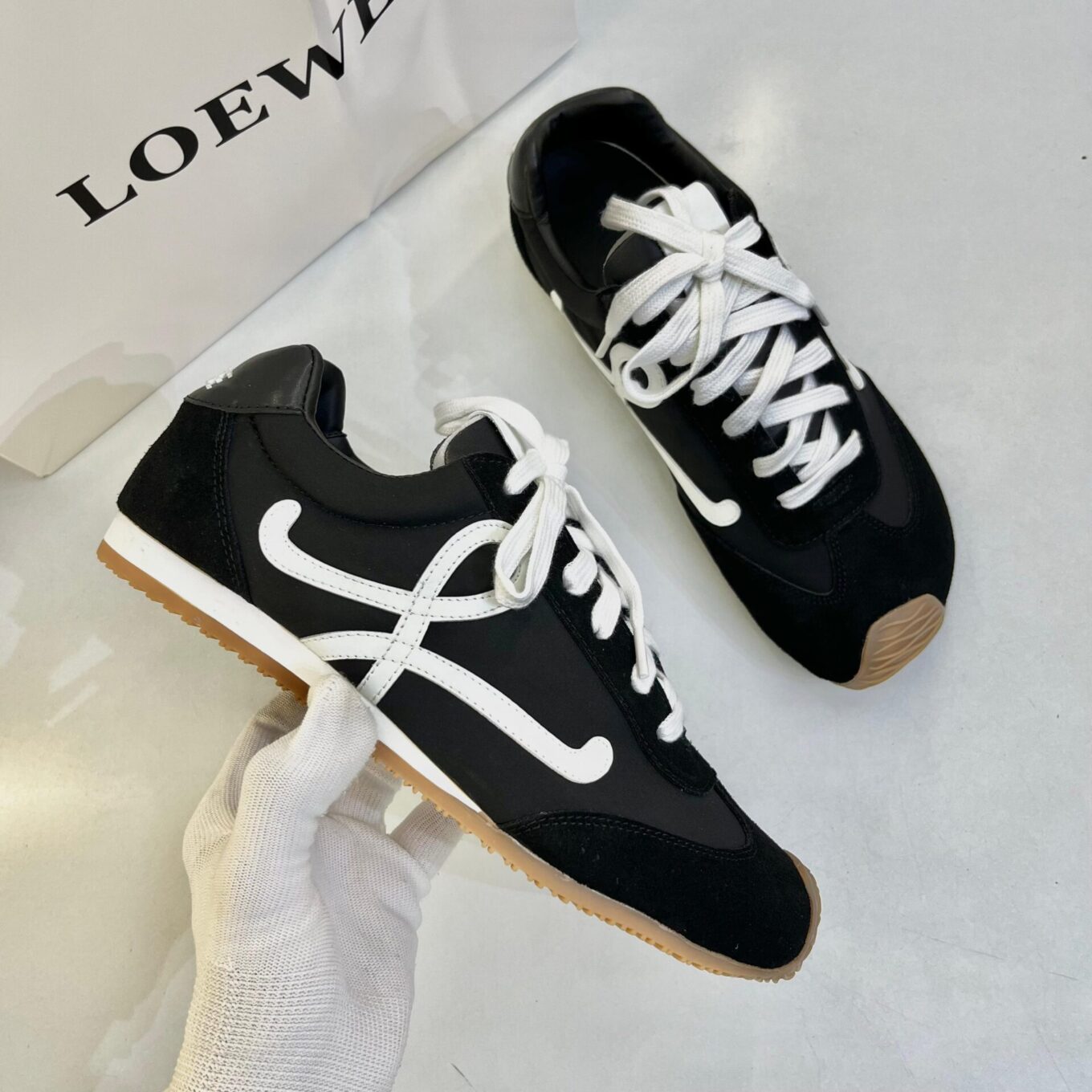 Loewe Ballet Black Sneaker