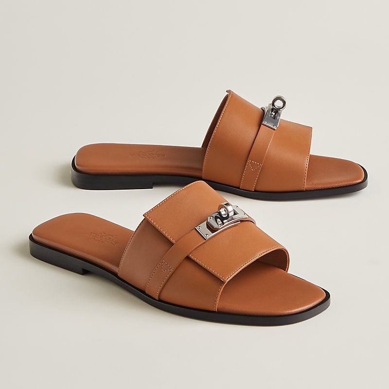 WhatsApp Image 2025-08-22 at 9.14.54 PM Hermes Giulia Brown Slide Sandal