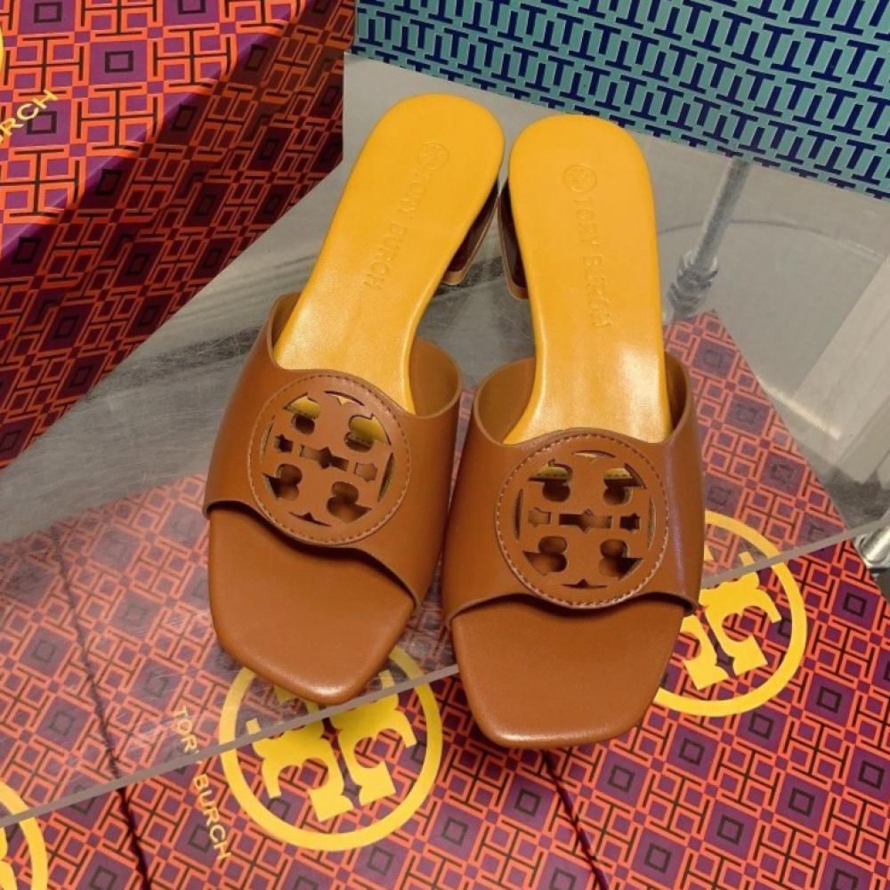 Tory Burch Bombe Miller Brown Sandal