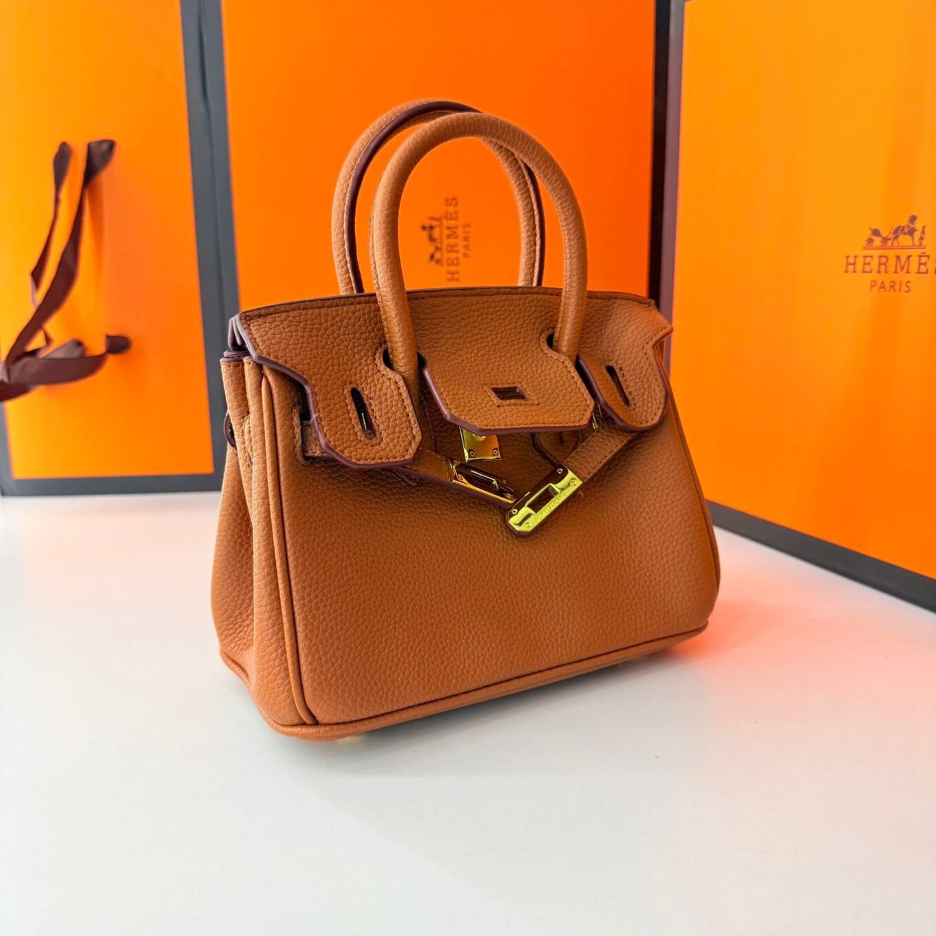 WhatsApp Image 2025-08-26 at 12.16.33 PM Hermes Birkin Brown Mini Handbag