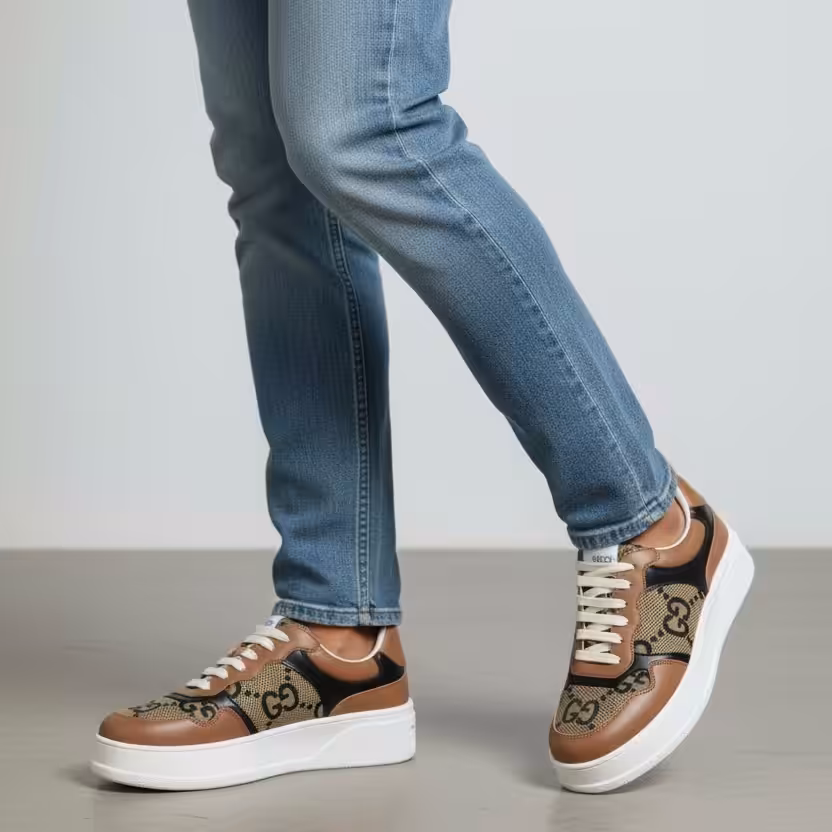 IMG_1804 Gucci GG Brown Trainer Sneaker