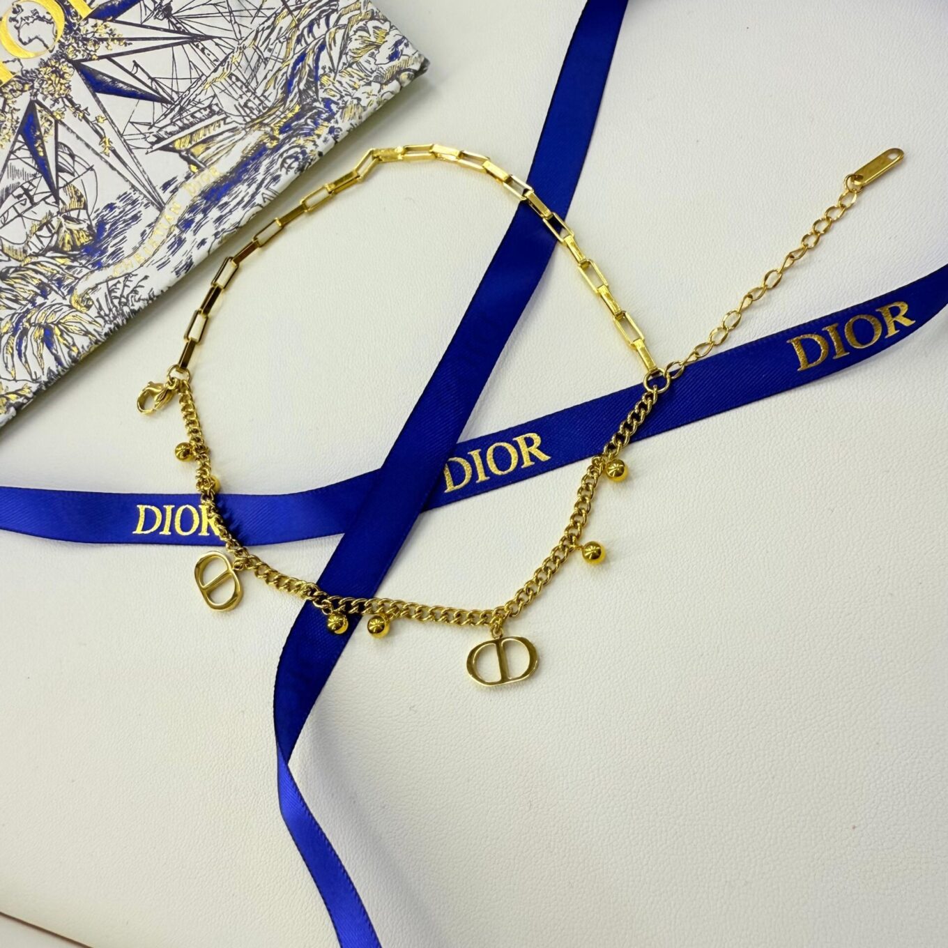 WhatsApp Image 2025-09-05 at 8.11.52 PM Dior CD Gold Color Bracelet
