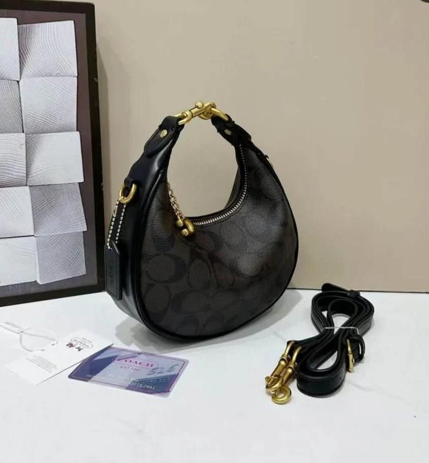 WhatsApp Image 2025-09-06 at 6.27.04 PM Coach Jonie Crossbody Sling Coffee black Bag (With Box)