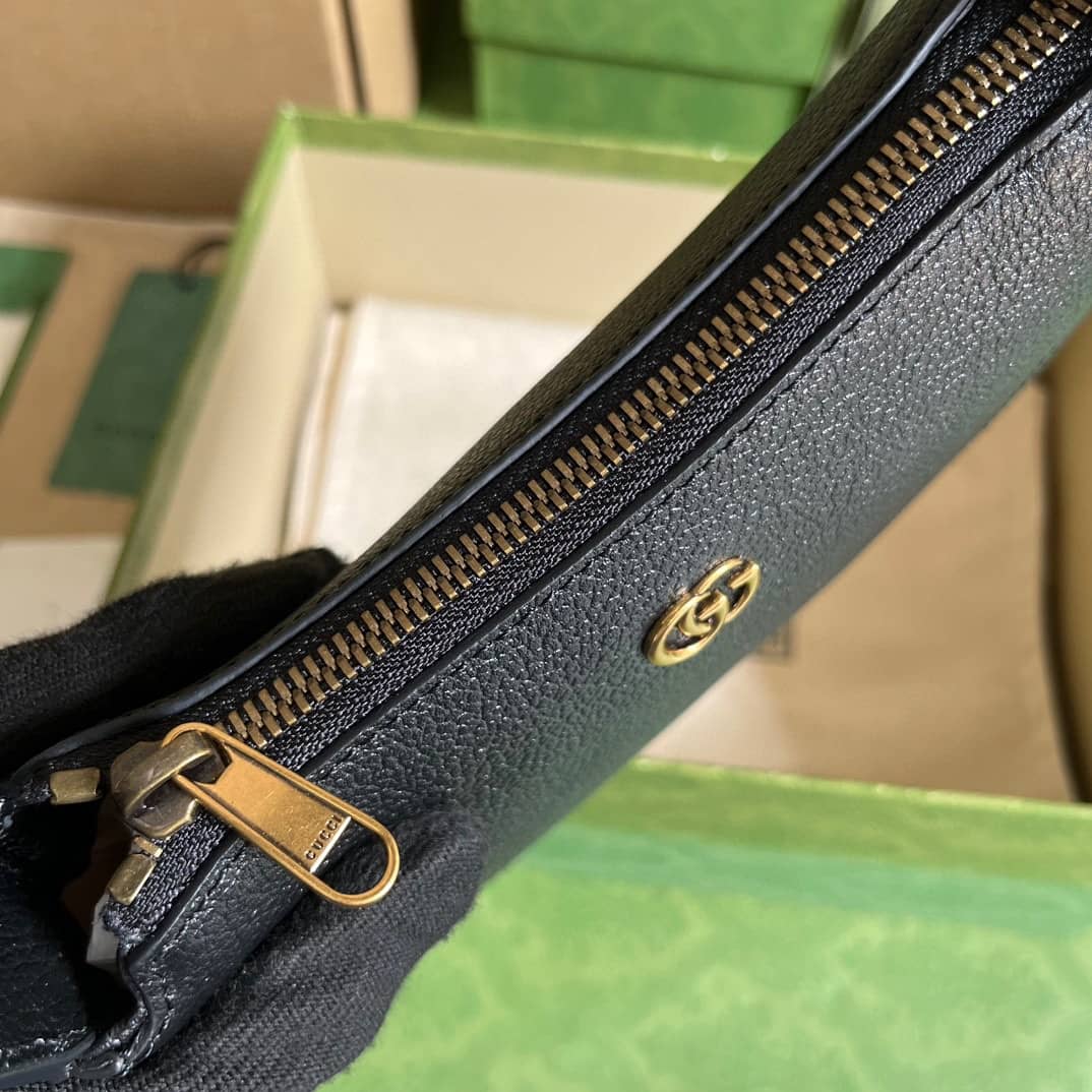 Gucci Aphrodite Black Premium Shoulder Bag (With Box)