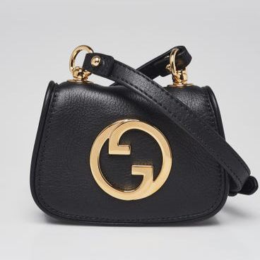 Gucci Blondie Mini Black Crossbody Sling Bag (With Double Box Packaging)