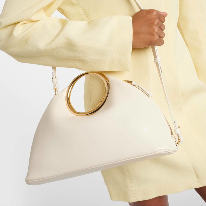 Jacquemus Le Calino White Handbag
