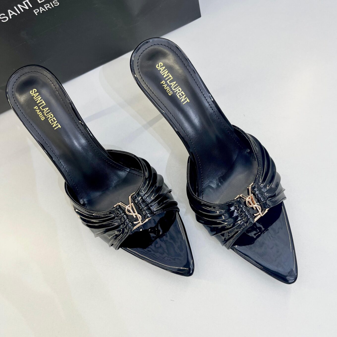 WhatsApp Image 2025-09-09 at 5.50.40 PM (1) Ysl Babylone Black Mules
