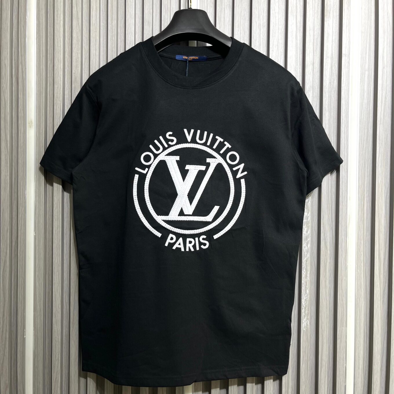 Louis Vuitton Black Logo T-Shirt For Men