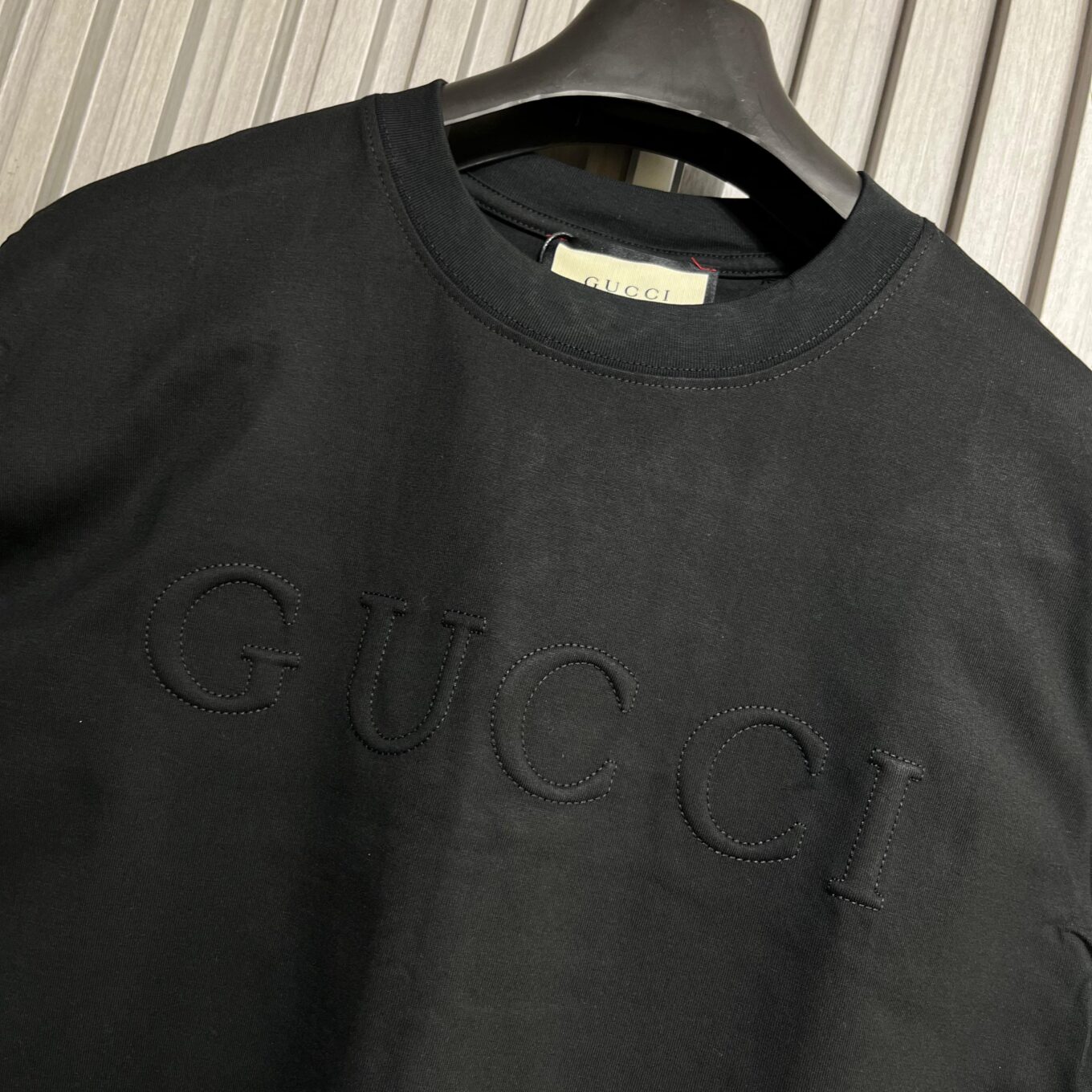 Gucci Logo Black T-Shirt