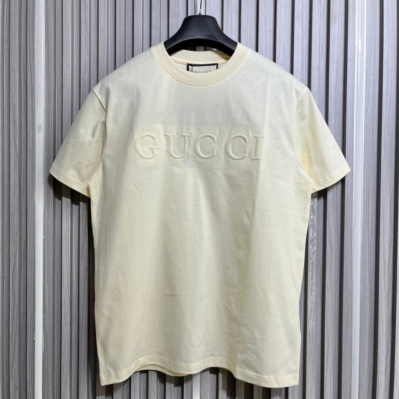 Gucci Logo White T-Shirt For Men
