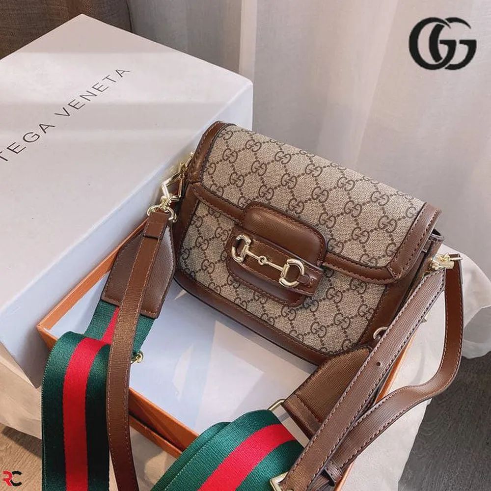 Gucci Horsebit 1955 Double Box Sling Bag (With Box)