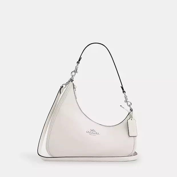 Coach Twisted White Teri Shoulder Bag (With Box)