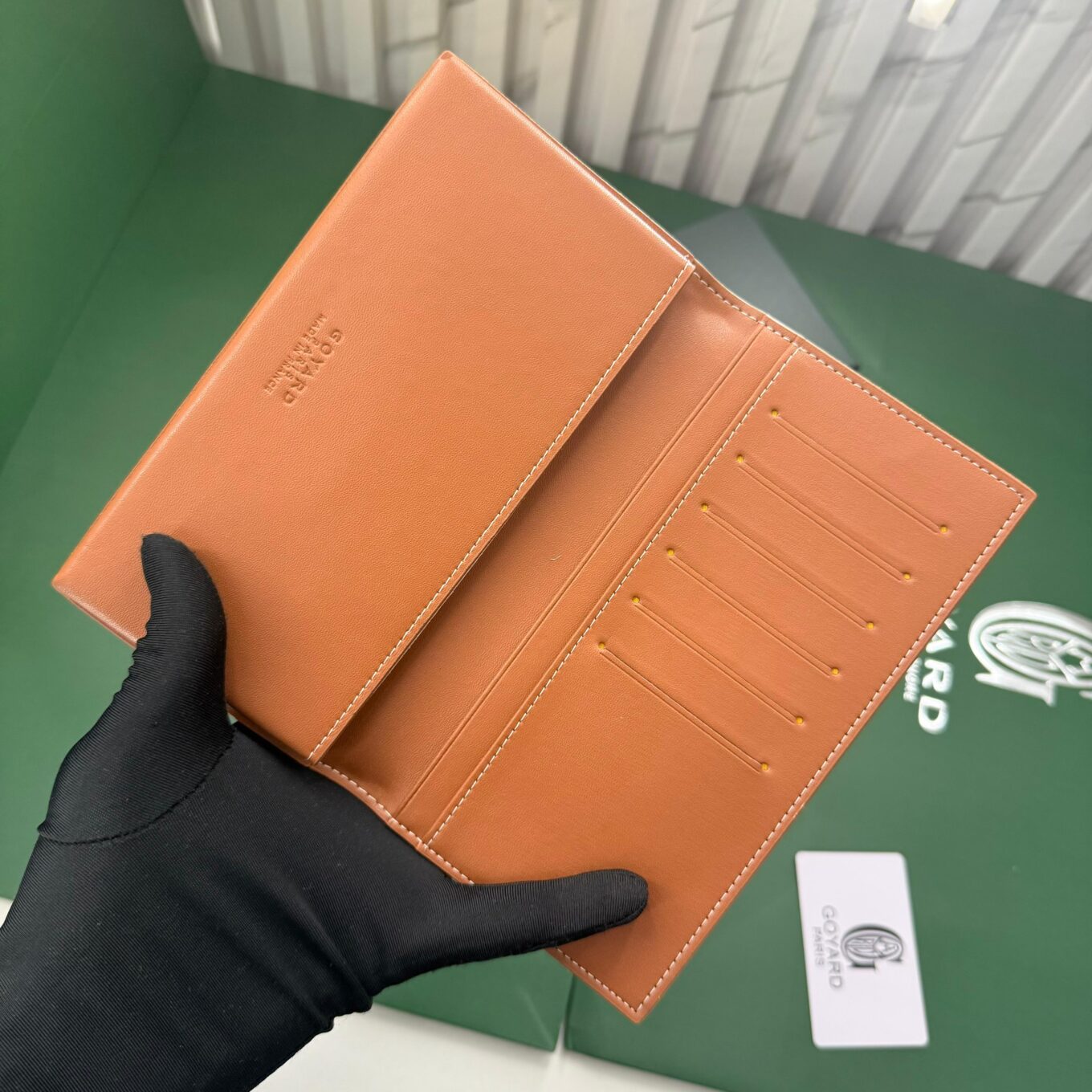 WhatsApp Image 2025-09-27 at 4.00.30 PM Goyard Grenelle Brown Long Premium Wallet