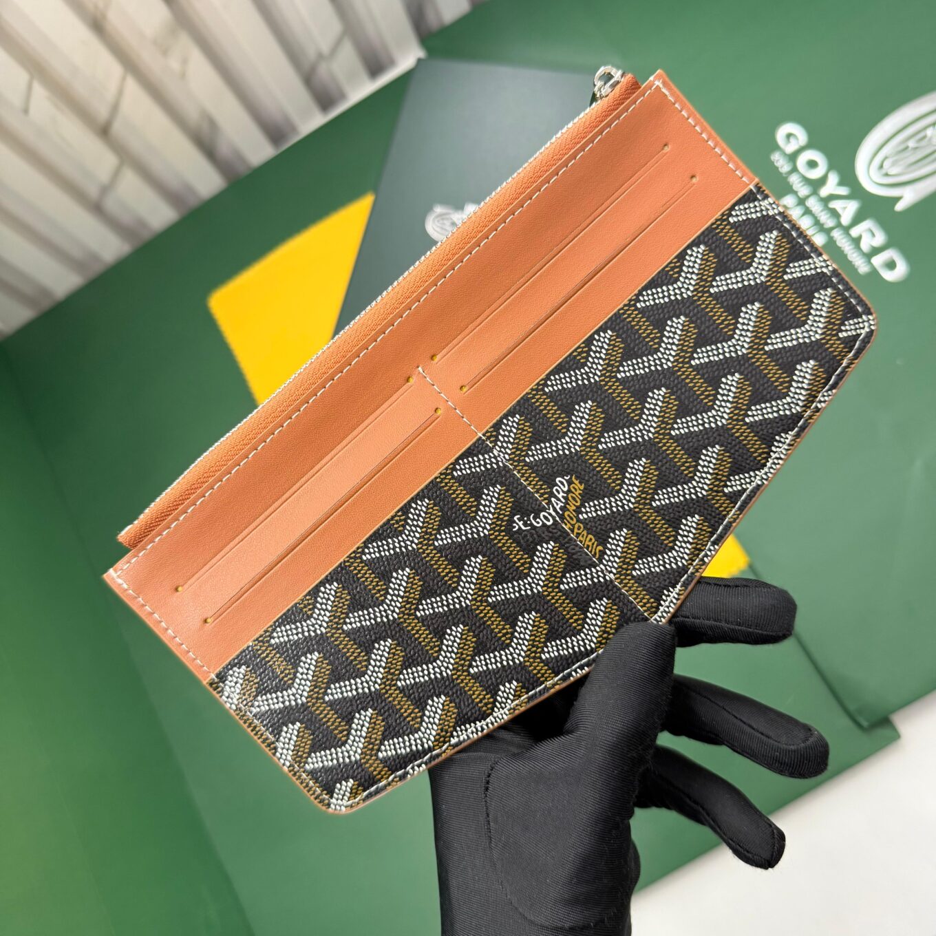 Goyard Insert Louise Brown Premium card wallet