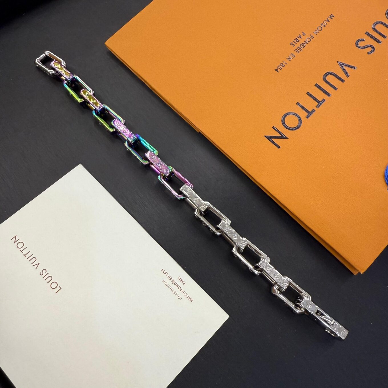 WhatsApp Image 2025-10-01 at 8.44.11 PM Louis Vuitton Monogram Chain Bracelet