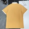 Gucci Khaki Polo Tshirt with White Collar