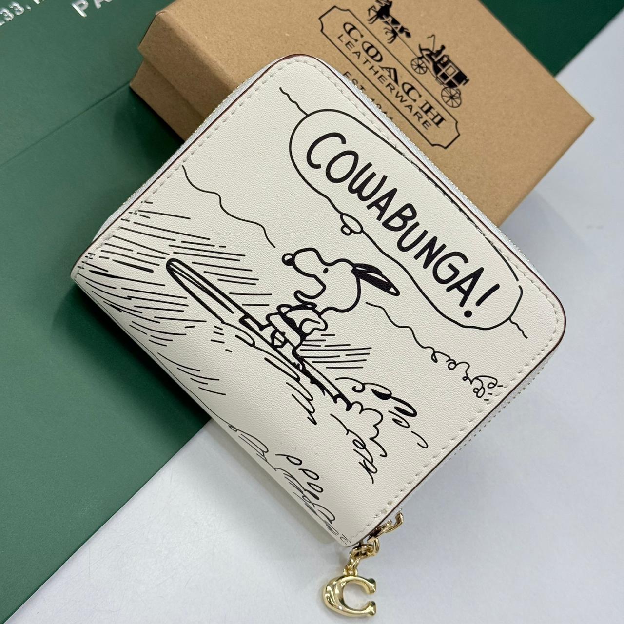 WhatsApp Image 2025-10-04 at 6.55.42 PM Coach X Peanuts Essential White Billfold Wallet
