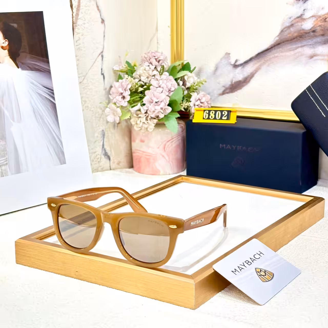 WhatsApp Image 2026-01-08 at 2.53.49 AM Maybach Wayfarer Caramel Brown Sunglasses