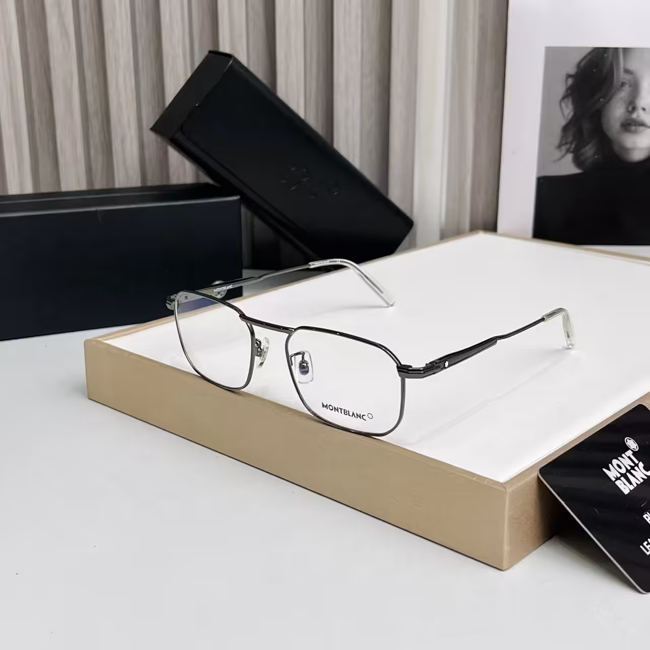 WhatsApp Image 2025-10-31 at 6.26.33 PM Montblanc Rectangular Black Color Mens Premium Eyeglass