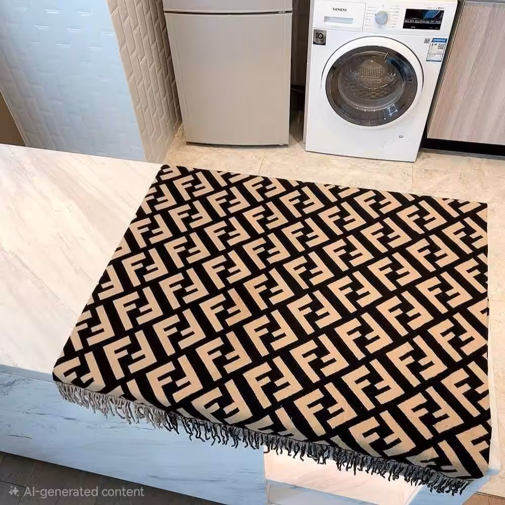 Fendi FF Full Woolen Unisex Stole