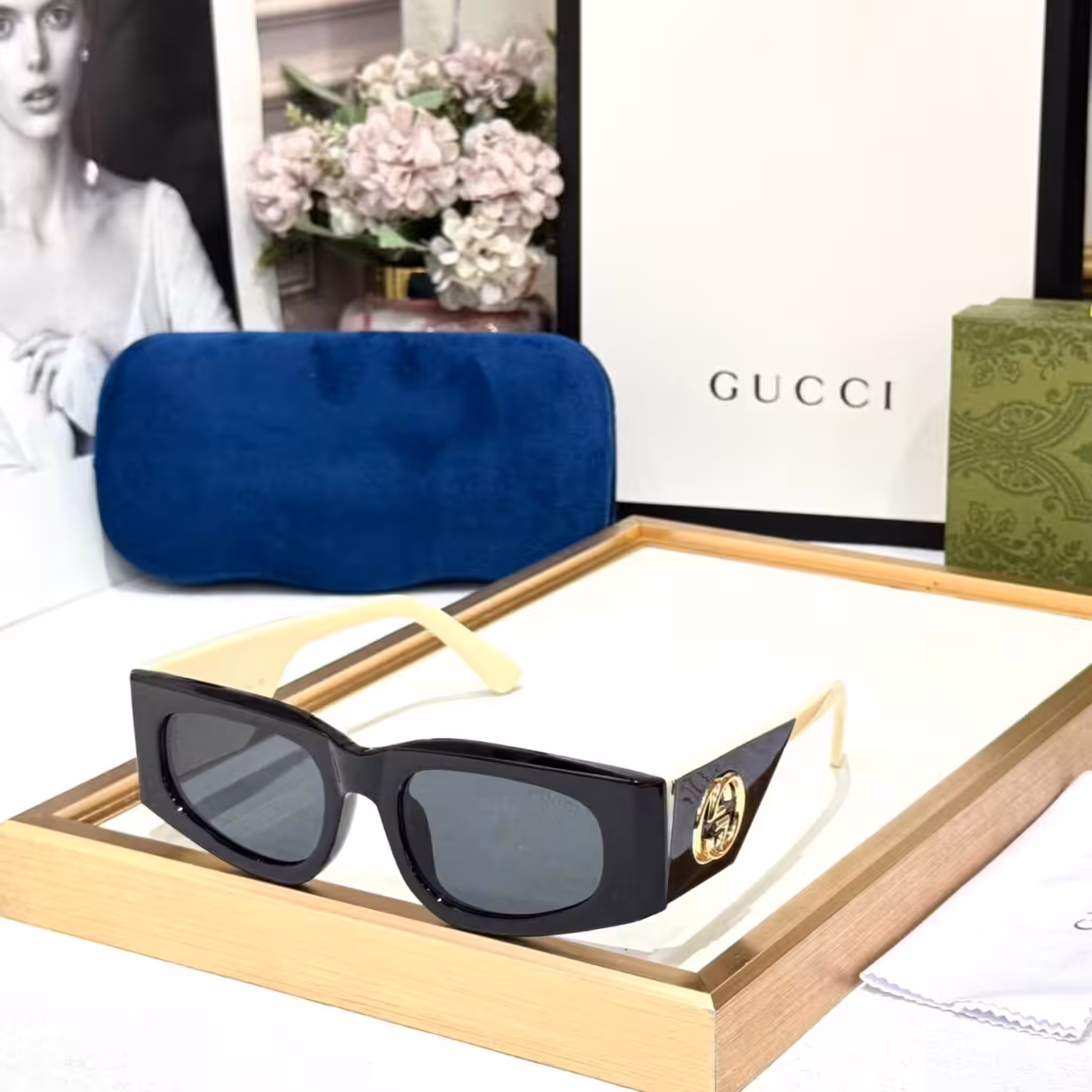 Gucci Reverse GG Women’s Sunglass