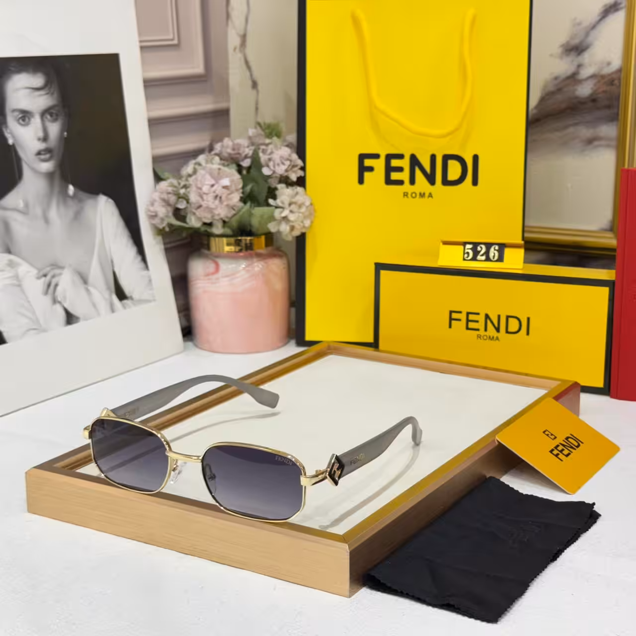 WhatsApp Image 2025-11-03 at 4.52.58 PM (1) Fendi FF Rectangular Violet Tint Men’s Sunglass