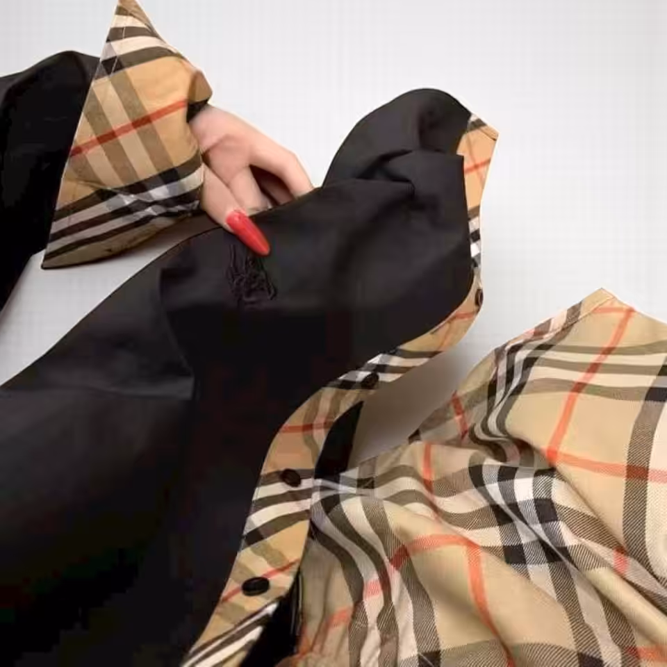 Burberry Black Oversized Shirt