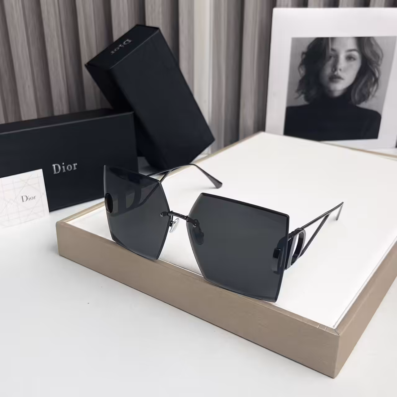 WhatsApp Image 2025-11-13 at 6.37.00 PM Dior 30Montaigne Premium Square Mask Sunglasses