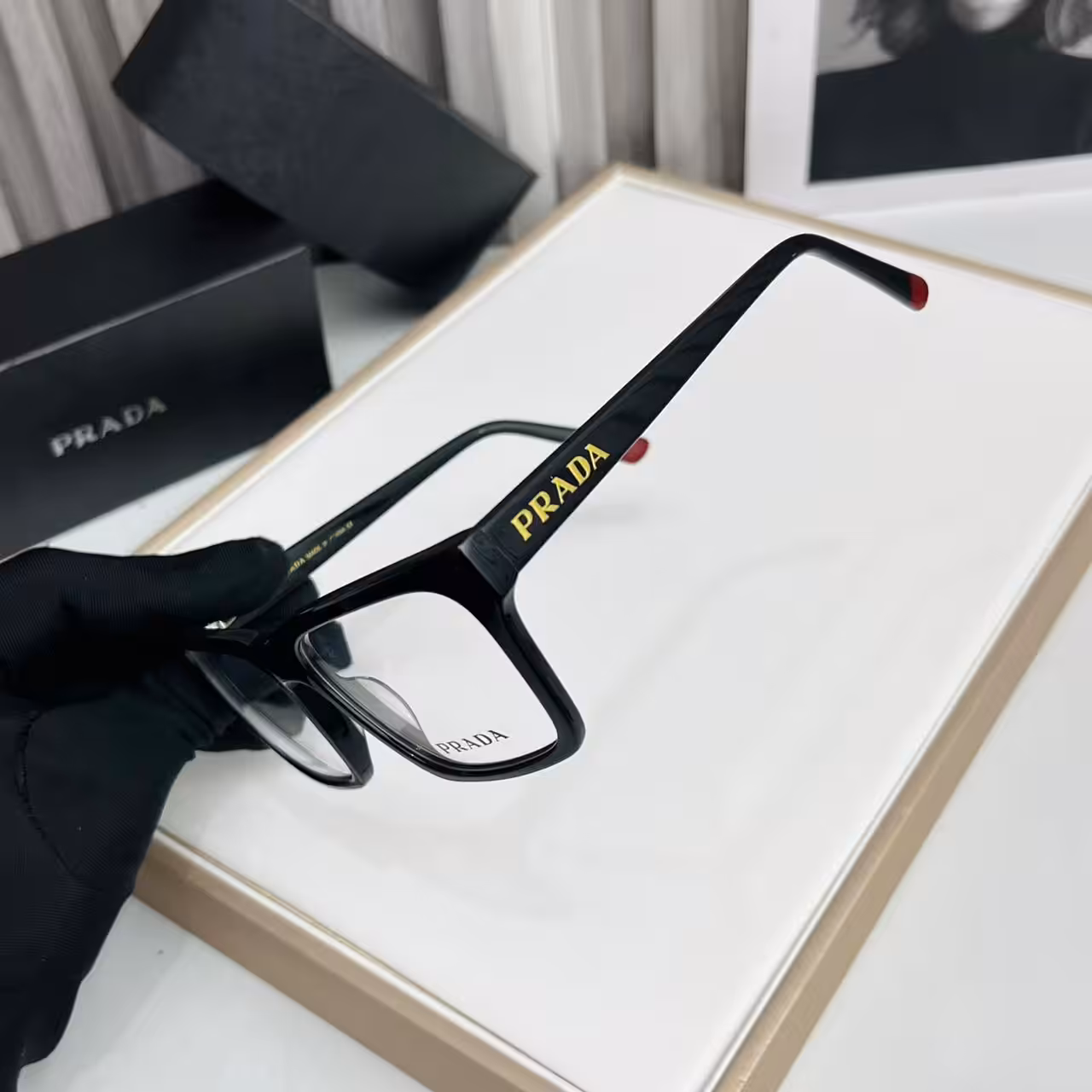 WhatsApp Image 2025-11-20 at 6.36.22 PM Prada Bold Black Square Optical Frame