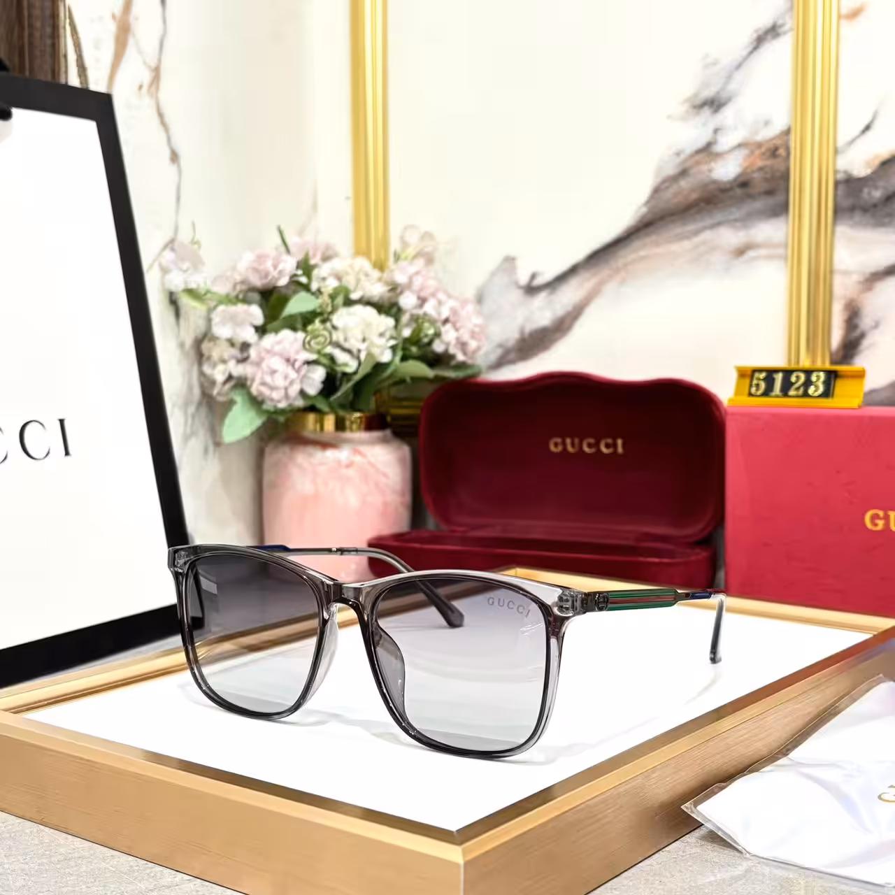 WhatsApp Image 2026-01-08 at 2.31.09 PM Gucci Wayfarer Gray Mens Sunglass